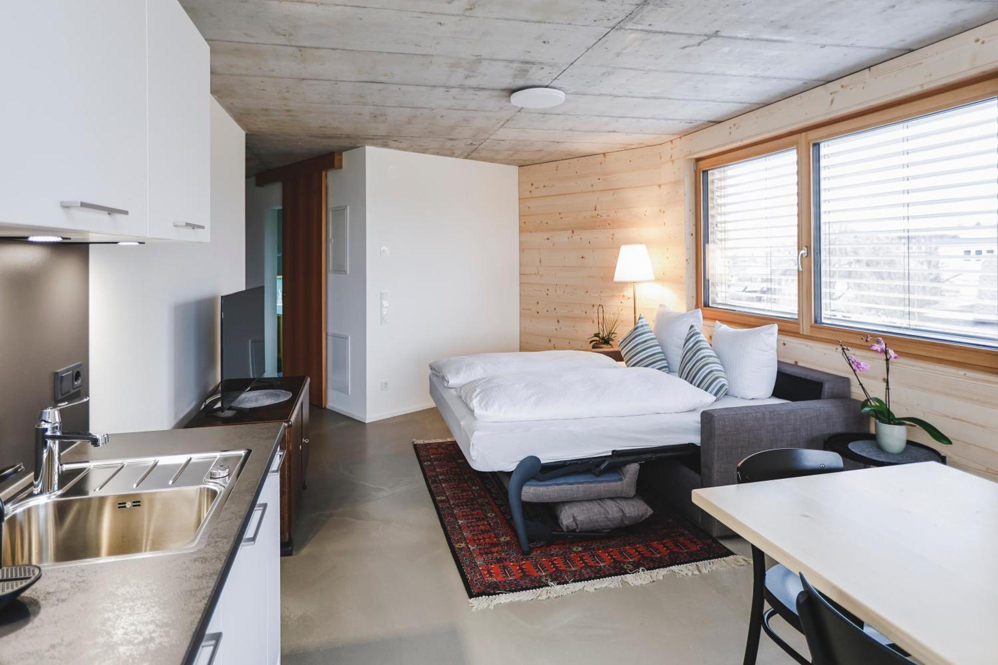 Boutique Apartments Lustenau Nachhaltige Kuehlung Ueber Erdsonde Und Fussbodenkuehlung Chambre photo