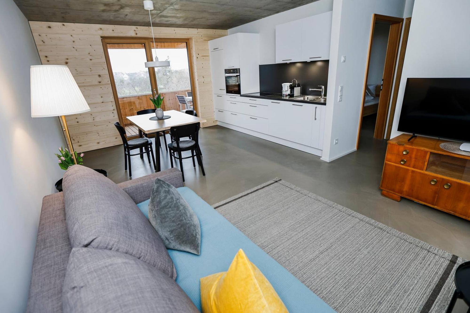 Boutique Apartments Lustenau Nachhaltige Kuehlung Ueber Erdsonde Und Fussbodenkuehlung Chambre photo