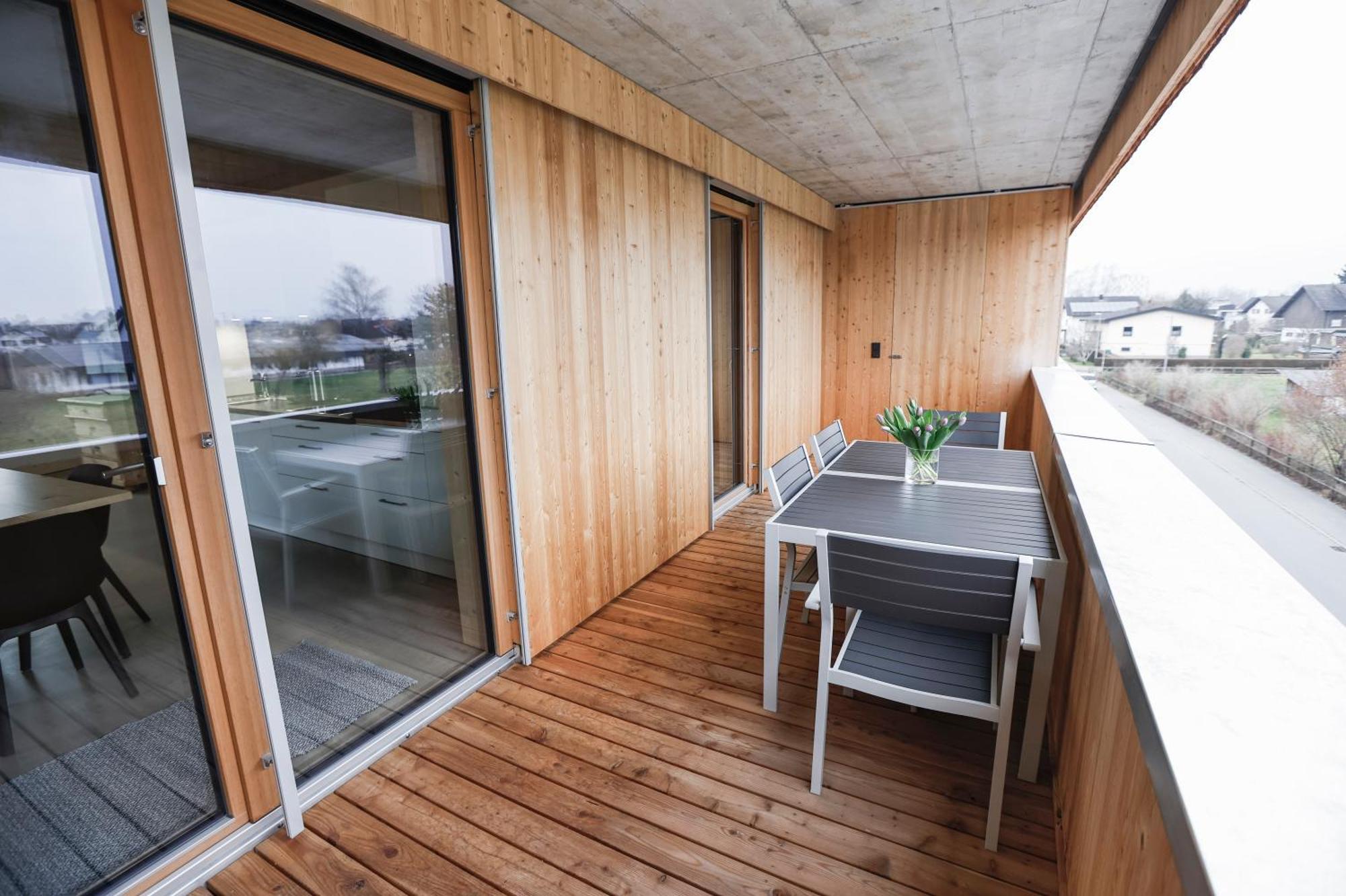 Boutique Apartments Lustenau Nachhaltige Kuehlung Ueber Erdsonde Und Fussbodenkuehlung Chambre photo