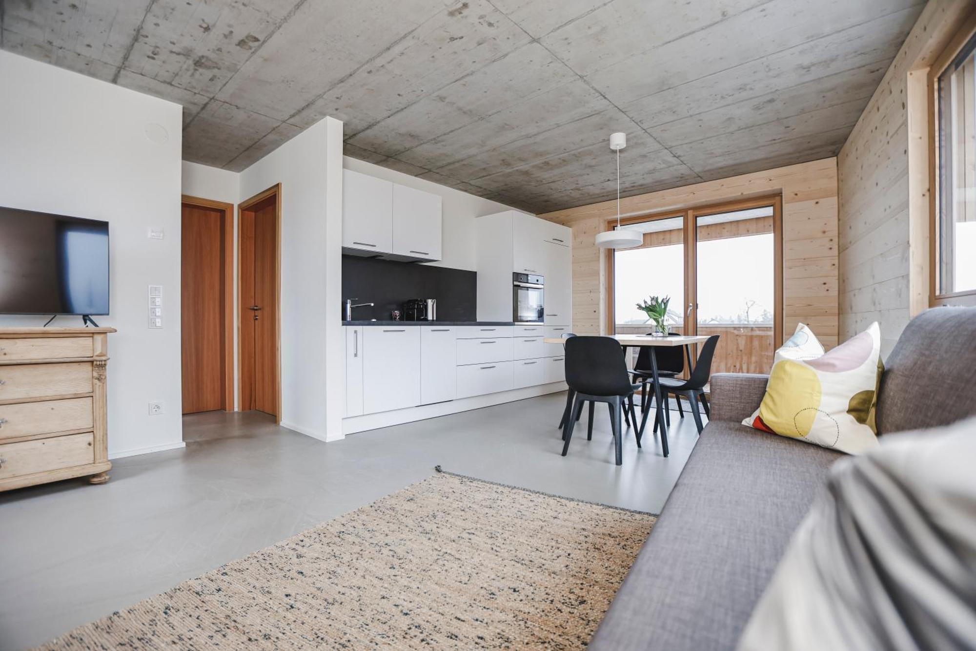 Boutique Apartments Lustenau Nachhaltige Kuehlung Ueber Erdsonde Und Fussbodenkuehlung Chambre photo